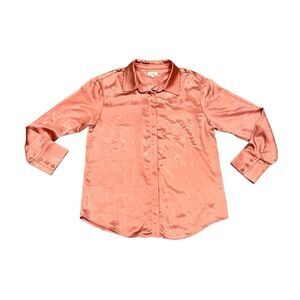Camila Coelho silky rose top size medium